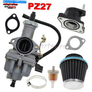 Carburetor Keihin 140cc-200cc_[goCNI[goCATV QuadpPZ27 27mmYLu^[ PZ27 27mm Carb Carburetor For Keihin 140cc-200cc Dirt Bike Motorcycle ATV Quad