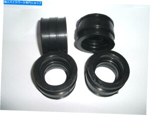 Carburetor z_CB500 CB550K3 4̃CbgzCSWCg *V *Lu^[ HONDA CB500 CB550K3 FOUR INLET INTAKE RUBBER JOINTS *NEW* CARBURETTOR
