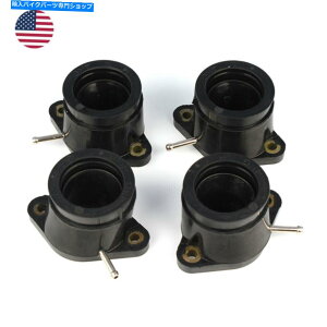 Carburetor }nXJR1200 XJR1300 1995-1998p4PCS}jz[hLu^[WCgu[c 4Pcs Intake Manifold Carburetor Joint Boot For Yamaha XJR1200 XJR1300 1995-1998