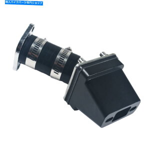 Carburetor 49cc 66cc 80cc[VO]Ԃ̃Lu^[A_v^[ƋzC Carburetor Adaptor & Intake for 49cc 66cc 80cc Racing Motorized Bicycle