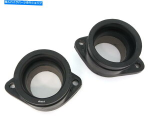 Carburetor 2̔ɐBێێ16211-447-670 CM400C/E/T CB450SC CM450̃Zbg Set of 2 Reproduction Intake Insulators 16211-447-670 CM400C/E/T CB450SC CM450