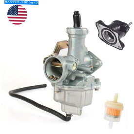 Carburetor ホンダXR100R XR200R XL200R XR200 XL125Sキャブレターと吸気マニホールド用 For Honda XR100R XR200R XL200R XR200 XL125S Carburetor & Intake Manifold【並行輸入品】