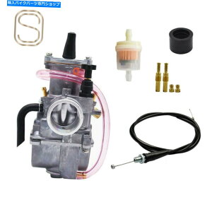 Carburetor Keihin PWK28̃Lu^[28mm胄}nz_XbgP[u Carburetor for Keihin PWK28 28mm Suzuki Kawasaki Yamaha Honda & Throttle Cable