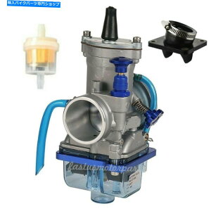 Carburetor PWK28 28mmtbgTChLu^[w/ێ}jz[h}nXYL PWK28 28mm Flat Side Carburetor W/ Intake Manifold For Yamaha Kawasaki Suzuki