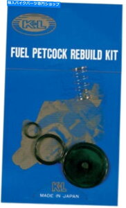 Fuel Petcocks KLRybgRbNCLbg18-2701 K&L Supply Fuel Petcock Repair Kit 18-2701