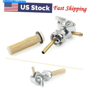 Fuel Petcocks �R���o���u�y�b�g�R�b�N�n�[���[�X�|�[�c�X�^�[�r�b�O�c�C��1975-up 13/16 �o�� Fuel Valve Petcock Left Outlet For Harley Sportster Big Twin 1975-Up 13/16 Bung�y���s�A���i�z