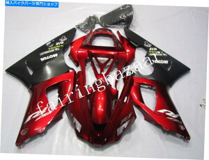 Fairings 2000 2001 YZF R1�}�b�g�u���b�N�L�����f�B�[���b�h���؎ˏo�v���X�`�b�N�t�F�A�����O�L�b�g�ɓK���Ă��܂� Fit for 2000 2001 YZF R1 Matte Black Candy Red ABS Injection Plastic Fairing Kit�y���s�A���i�z