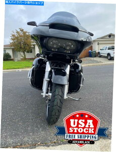 Fairings �n�[���[�X�g���[�g���[�h14+�̑N�₩�ȃu���b�N���[���[�x���g�t�F�A�����O6.5 ''�X�s�[�J�[�|�b�h Vivid Black Lower Vented Fairing 6.5'' Speaker Pod For Harley Street Road 14+�y���s�A���i�z