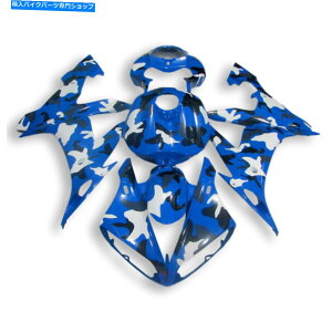 Fairings GLu[CWFNVvX`bNLbgABS}nYZF R1 2004-2006 D059ɓKĂ܂ GL Blue Injection Plastic Kit ABS Fairing Fit for Yamaha YZF R1 2004-2006 d059