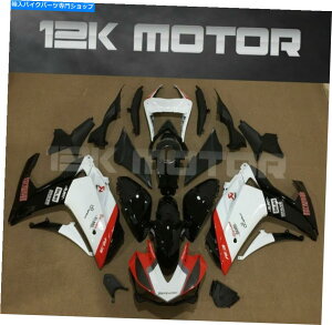 Fairings �z���C�g���b�h�t�F�A�����O�L�b�g�t�F�A�����O�Z�b�g�t�B�b�g2014 2015 2016 2017 2018 R3 R25 25 WHITE RED FAIRING KIT FAIRING SET FIT 2014 2015 2016 2017 2018 R3 R25 25�y���s�A���i�z