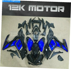 Fairings R3 R25 2014 2016 2017 2018 35�̃u���b�N�u���[�t�F�A�����O�Z�b�g�t�F�A�����O�L�b�g35 BLACK BLUE FAIRING SET FAIRING KIT FOR R3 R25 2014 2015 2016 2017 2018 35�y���s�A���i�z