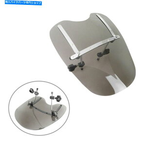 Windshields �t�����g�K���X�t�����g�K���X���u���P�b�gABS�v���X�`�b�N�n�[���[�u���C�N�A�E�g13-15 14 Windscreen Windshield Smoke Bracket ABS Plastic Fit For Harley Breakout 13-15 14�y���s�A���i�z
