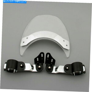 Windshields ̂߂̏ȃtgKXtgKXVN 1500A 800AAhx`[W UA Small Windscreen Windshield For Kawasaki VN 1500A 800A Adventurer W UA