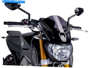 Windshields VPuig 6859f̎]Ԃ̃tgKX NEW PUIG 6859F Naked Bike Windscreens