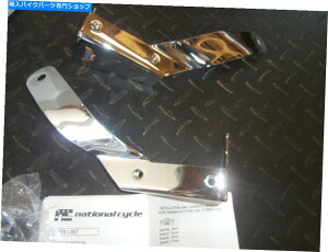 Windshields iViTCNtgKX}EgLbgz_VT 750Xsbg܂̓GAVT750C VT750CD National Cycle Windshield Mount Kit Honda VT 750 A Spirit or Aero VT750C VT750CD