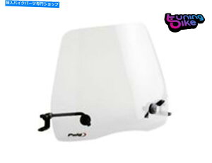 Windshields �v�C�O�Z�~�J���i�[�W�X�N�[�^�[�g���t�B�b�N����sym fiddle II 125���� PUIG SEMI CARENAGE SCOOTER TRAFIC POUR SYM FIDDLE II 125 TRANSPARENT�y���s�A���i�z
