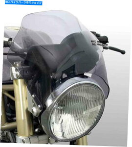 Windshields vCOv^[jo[TtgKX}nXJR1200 1998CgX[NɌ݊ PUIG RAPTOR UNIVERSAL WINDSHIELD COMPATIBLE FOR YAMAHA XJR1200 1998 LIGHT SMOKE