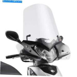 Windshields Kymco People GTI 125-200-300�̂��߂̃X�N���[���t�����g�K���X�N���A�M�r443A Screen Windscreen Clear GIVI 443A For Kymco People Gti 125-200-300�y���s�A���i�z