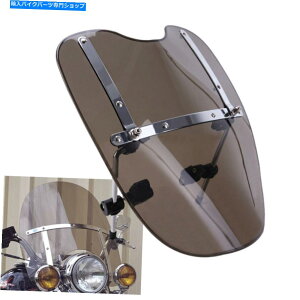 Windshields �n�[���[�_�C�i�\�t�g�G�C���X�|�[�c�X�^�[�O���C�h���[�h�L���O�̂��߂̃X���[�N�E�B���h�X�N���[���t�����g�K���X Smoked Windscreen Windshield For Harley Dyna Softail Sportster Glide Road King�y