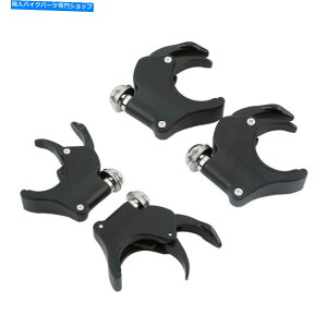 Windshields 4PCS 49mmtgKXtgKXNv́An[[_CivbhX|[cX^[xlɓK܂ 4PCS 49mm Windscreen Windshield Clamps Fit For Harley Dyna V-Rod Sportster XL
