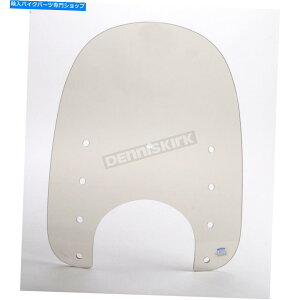 Windshields REPL MEMPHIS SLIMS�\�[���[�t�����g�K���X�v���X�`�b�Nw/7�C���`�B���C�g�J�b�g�A�E�g-MEP4219 Repl Memphis Slims Solar Windshield Plastic w/7 in. Light Cutout - MEP4219