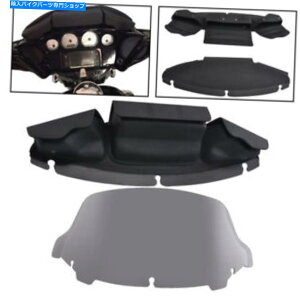 Windshields 10 �t�����g�K���X+�n�[���[�c�[�����OFLHX ULTRA CLASCIAN LIMITED�̂��߂�3�|�[�`�t�F�A�����O�o�b�O 10 Windshield+3Pouch Fairing Bag for Harley Touring FLHX Ultra Classic Limited�y���s�A���i�z