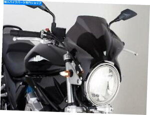 Windshields �R�b�N�s�b�g - ���̎��]�ԗp�̃��j�o�[�T���o�C�N�X�N���[���F�� Cockpit - Universal Motorcycle Screen for Naked Bikes: Smoke�y���s�A���i�z