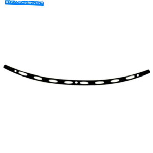 Windshields tBXVF[hubNGvXtgKXtFAOgANZgn[[c[O14+ Memphis Shades Black Ellipse Windshield Fairing Trim Accent Harley Touring 14+