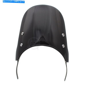 Windshields 7.3 ���C�����G���t�B�[���h500�̃t�����g�K���X�R���p�N�g�E�B���h�_�t���N�^�[�N���A�X�N���[�� 7.3 Windshield Compact Sport Wind Deflector Clear Screen For Royal Enfield 500�y���s�A���i�z
