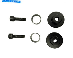 Windshields Ch̃I[goCX`[gbv}EgXv[LbgtgKXA Indian Motorcycle Steel Top Mounted Spool Kit for Windshields, Black