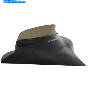 Windshields tBXVF[h3 "OEMn[[obgEBOtFAÔ߂̃X[NX|C[tgKX96-13 Memphis Shades 3" Smoke Spoiler Windshield for OEM Harley Batwing Fairing 96-13