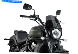 Windshields Puig Windshield New Generation Sport Kawasaki Vulcan S 15-19 C/Dark Smoke Puig Windshield New Generation Sport Kawasaki Vulcan S 15-19 C/Dark Smoke