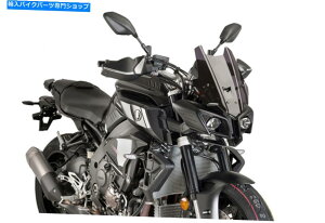 Windshields vCOc[OXN[}nMT-10 16-21_[NX[N PUIG TOURING SCREEN YAMAHA MT-10 16-21 DARK SMOKE