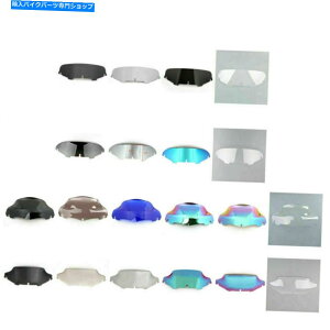 Windshields 4.5 6 7 8 9 13�E�F�[�u�t�����g�K���X�t�B�b�g�G���N�g���X�g���[�g�O���C�h�c�[�����O�o�C�NTG 4.5 6 7 8 9 13 Wave Windshield Fit Electra Street Glide Touring Bike TG�y���s�A���i�z