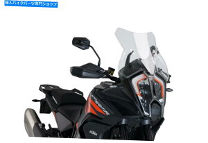 Windshields �v�C�O44cm�c�[�����O�X�N���[���N���AKTM 1290�X�[�p�[�A�h�x���`���[S / R 2021-2022 Puig 44cm Touring Screen Clear KTM 1290 Super Adventure S / R 2021 - 2022�y���s�A���i�z