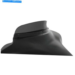 Windshields tBXVF[h3 "_[NX[Nl^otgKXOEMn[[obgEBOtFAO96-13 Memphis Shades 3" Dark Smoke Spoiler Windshield OEM Harley Batwing Fairing 96-13