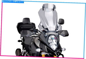 Windshields vCOc[OXN[-VisieraXYLDL1000 V -STROM 2018CgX[N PUIG TOURING SCREEN -VISIERA SUZUKI DL1000 V-STROM 2018 LIGHT SMOKE