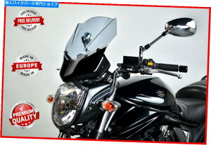 Windshields �X�Y�LGSF 1250 N Bandit 2010-2013�c�[�����O�X�N���[���N���A�t�����g�K���X�t�����g�K���X SUZUKI GSF 1250 N BANDIT 2010-2013 TOURING SCREEN CLEAR WINDSHIELD WINDSCREEN�y���s�A���i�z
