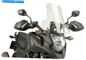 Windshields Puig 5992W�c�[�����O�t�����g�K���X�A12-15�z���_NC700X�̃N���A PUIG 5992W Touring Windscreen, Clear for 12-15 Honda NC700X�y���s�A���i�z