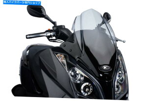 Windshields vCOXN[VeNmW[CX|[cKymco_E^E300I 09-14CgX[N PUIG SCREEN V-TECH LINE SPORT KYMCO DOWNTOWN 300i 09-14 LIGHT SMOKE