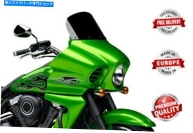 Windshields ハイツーリングスクリーンフロントガラスタールカワサキVN 1700 Vulcan Vaquero 2011-2017 HIGH TOURING SCREEN WINDSHIELD TALL KAWASAKI VN 1700 VULCAN VAQUERO 2011-2017