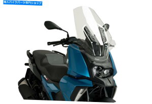 Windshields vCOc[OXN[tgKXftN^[NABMW C400 X 2019-2022 Puig Touring Screen Windshield Deflector Clear BMW C400 X 2019 - 2022