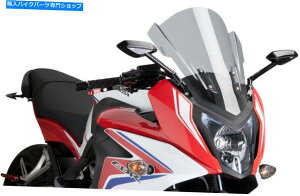 Windshields Puig 2014-2015z_CBR650FAc[OXN[X[N7595H PUIG 2014-2015 Honda CBR650FA TOURING SCREEN SMOKE 7595H