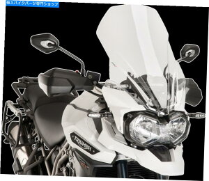 Windshields vCOc[OtgKX - wr[f[eBNAc[OtgKXMPN 8915W Puig Touring Windscreen - Heavy Duty Clear Touring Windshield MPN 8915W