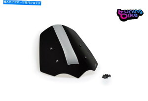 Windshields �v�C�O�X�N���[���l�C�L�b�hN.G.�c�[�����O�g���C�A���t���P�b�g3R 20-22�u���b�N PUIG SCREEN NAKED N.G. TOURING TRIUMPH ROCKET 3R 20-22 BLACK�y���s�A���i�z