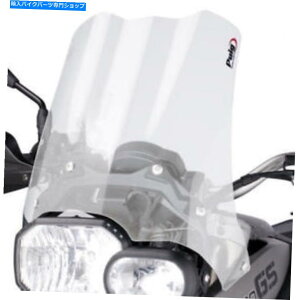 Windshields �c�[�����OMC�t�����g�K���X-BMW 08-17 F800GS�̃N���APUIG4670W�A08-12 F650GS Touring MC Windscreen - Clear Puig 4670W For BMW 08-17 F800GS, 08-12 F650GS�y���s�A���i�z