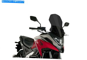 Windshields VvCOc[OtgKX_[NX[N20752f NEW PUIG Touring Windscreen Dark Smoke 20752F