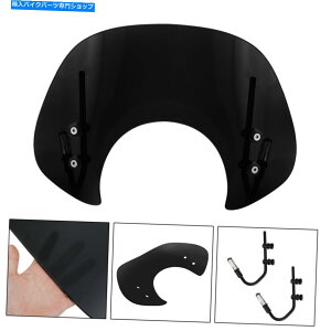Windshields Vespa Primavera 150 2014-2021�ɓK�����Z���t�����g�K���X�t�����g�K���X�t�B�b�gBlk Short Windshield WindScreen fit for Vespa Primavera 150 2014-2021 BLK�y���s�A���i�z