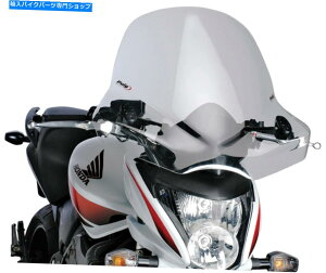 Windshields �v�C�O�t�����g�K���X�c�[�����OII�o�[�}�E���g�N���A5267W PUIG WINDSCREEN TOURING II BAR MOUNT CLEAR 5267W�y���s�A���i�z