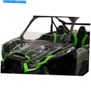 Windshields Tusk Removable Half Windshield Clear-Scratchϐ186-860-0021 Tusk Removable Half Windshield Clear - Scratch Resistant 186-860-0021